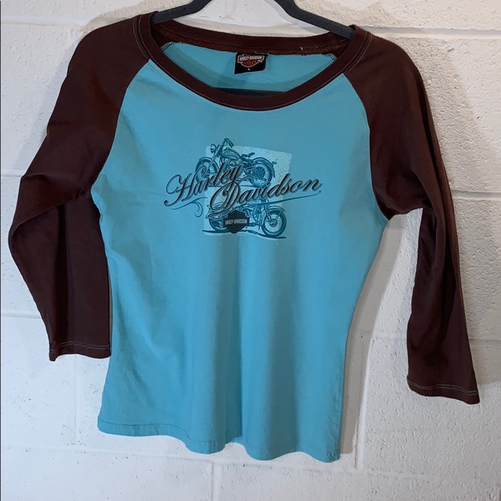 HARLEY DAVIDSON: Baseball t